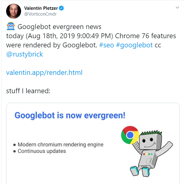 evergreen googlebot news