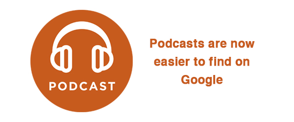 podcast are now easier to find on Google